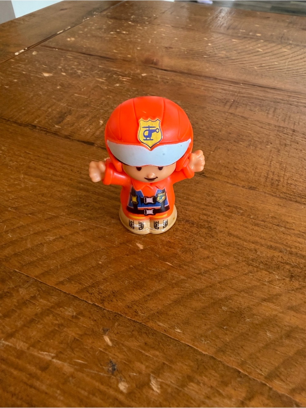 Fisher Price Little People helicopter pilot as is